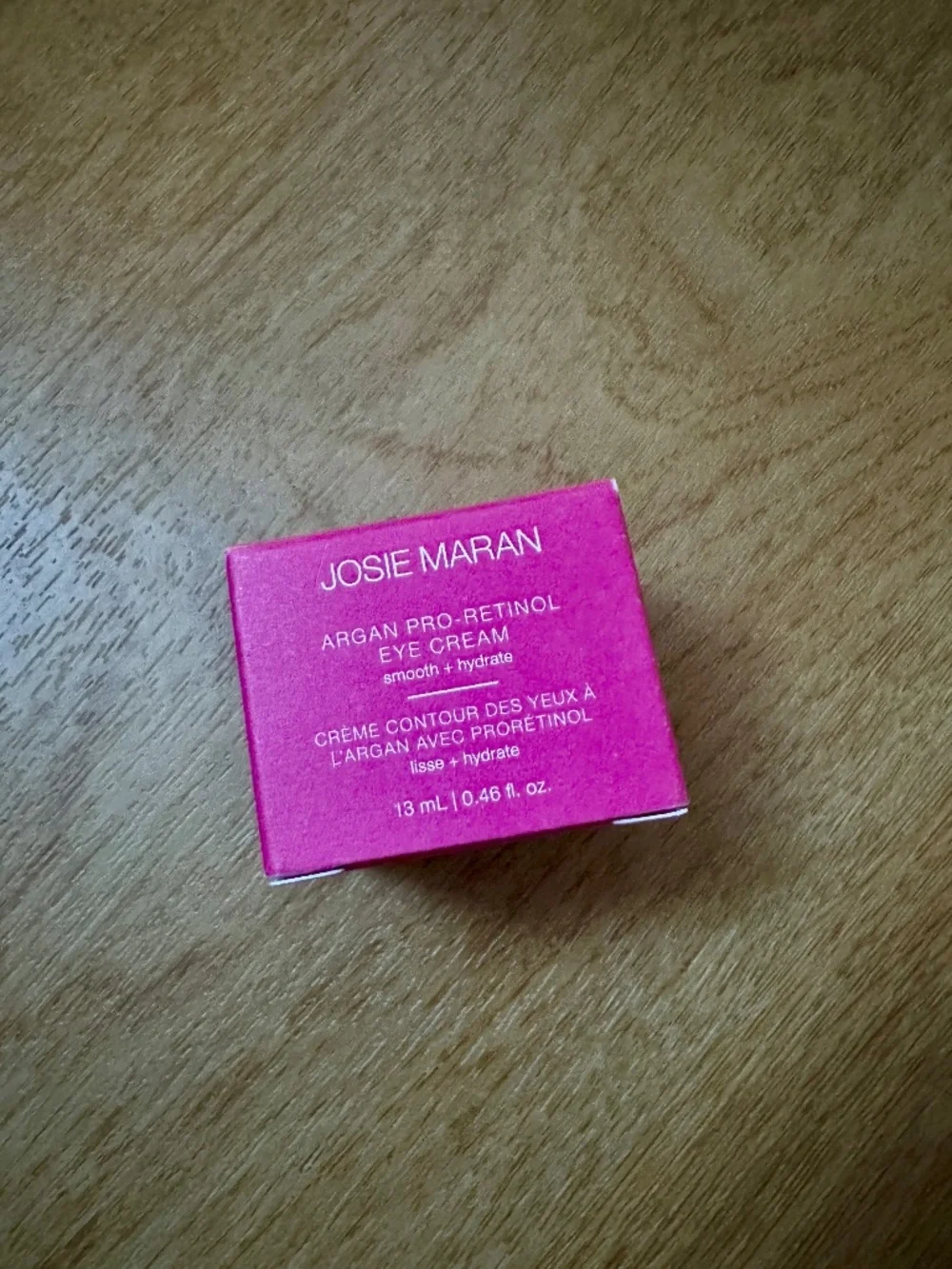 New in Box Josie Maran Argan Pro-Retinol Eye Cream 13ml Full Size